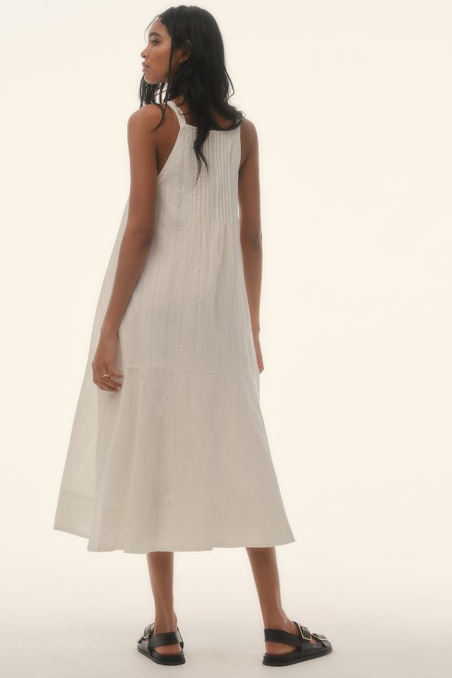 Pilcro Sleeveless Patchwork Midi Dress | Anthropologie