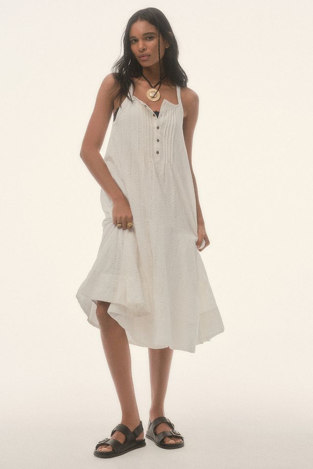 Pilcro Sleeveless Patchwork Midi Dress | Anthropologie