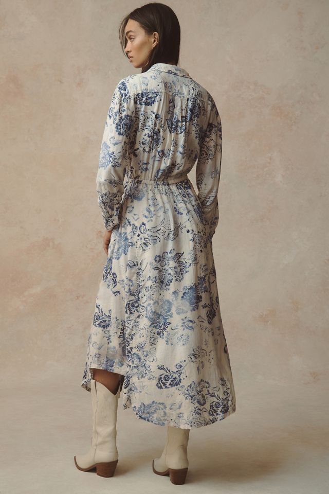 Pilcro V-Neck Wrap Midi Dress #1