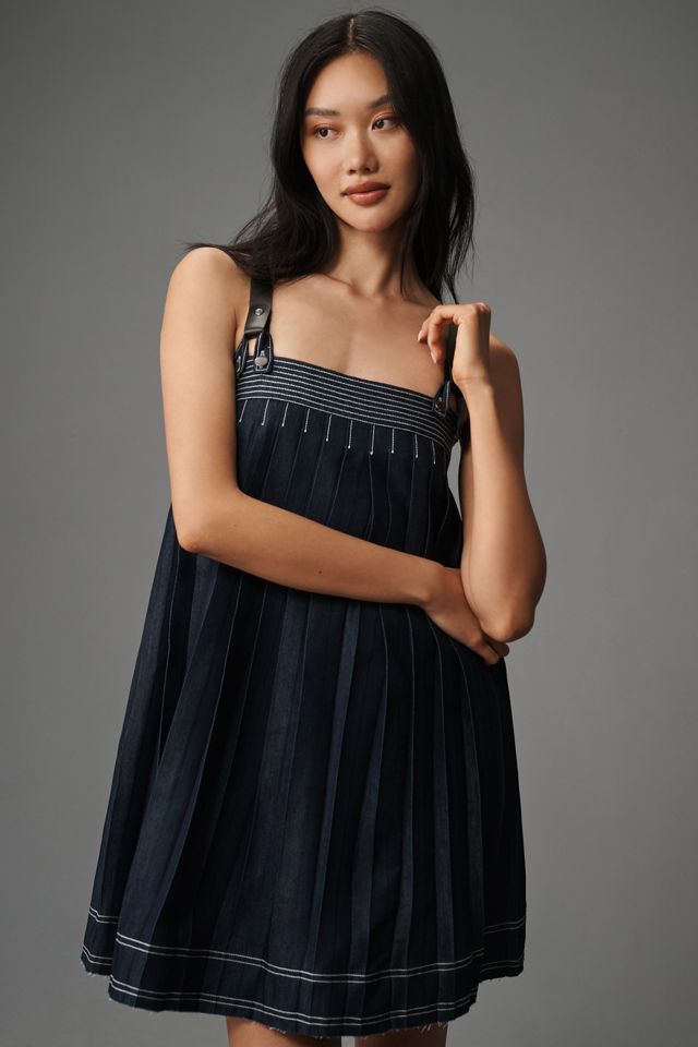 Pilcro Denim Babydoll Mini Dress #3