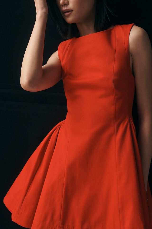 Maeve Sleeveless Back-Cutout A-Line Mini Dress #2