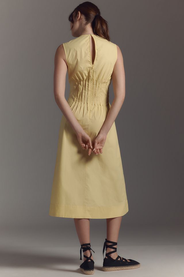 Anthropologie ★ Maeve Sleeveless Fitted A-Line Midi Dress Maeve Sleeveless Scoop-Neck Slim Midi Dress | Anthropologie
