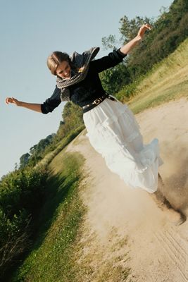 By Anthropologie Twofer Sweater Tiered Dress