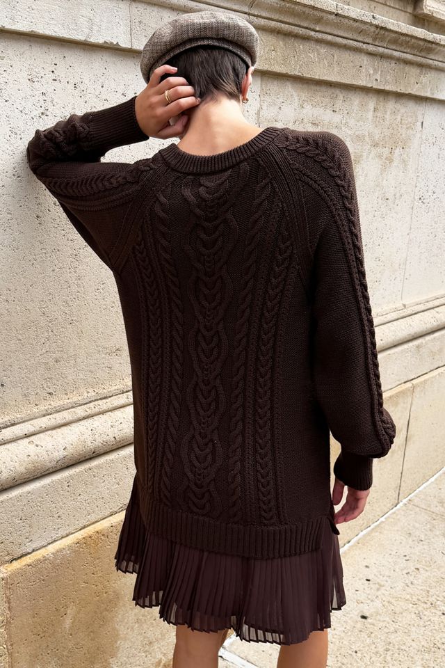 Delphine Sweater Twofer Mini Dress #2