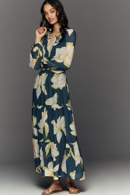 poplin maxi shirt dress Bailey 44