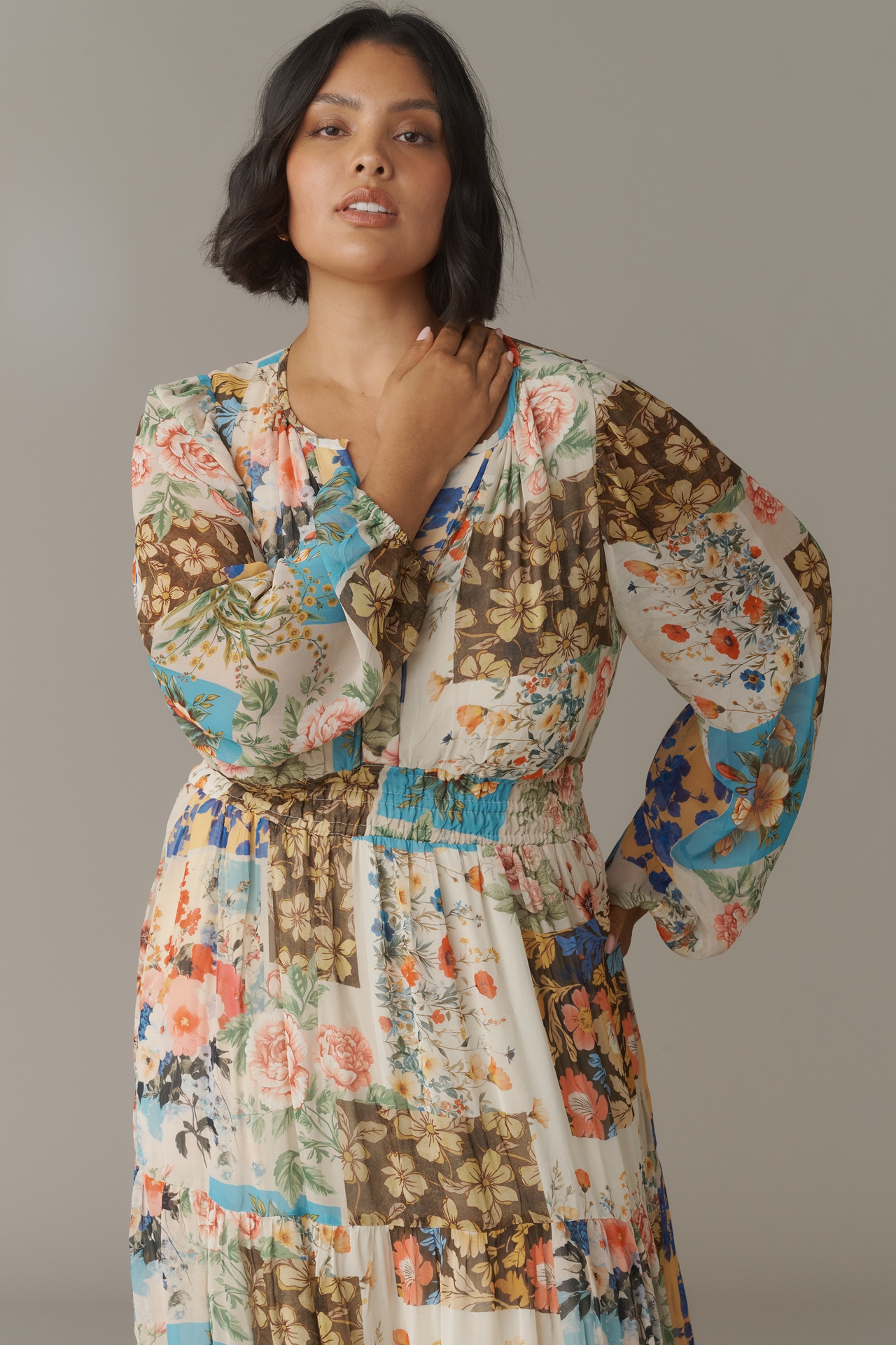 The Somerset Maxi Dress: Long-Sleeve Chiffon Edition