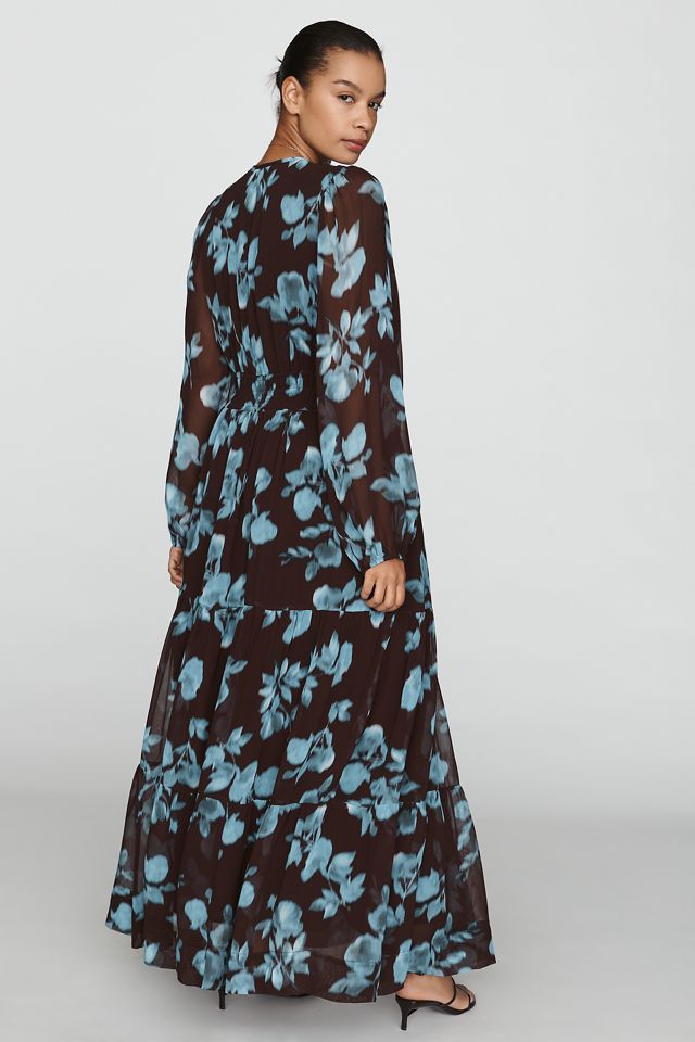 Somerset Maxi Dress: Long-Sleeve Chiffon Edition #6