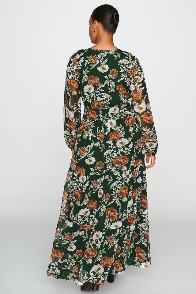 Somerset Maxi Dress: Long-Sleeve Chiffon Edition #2