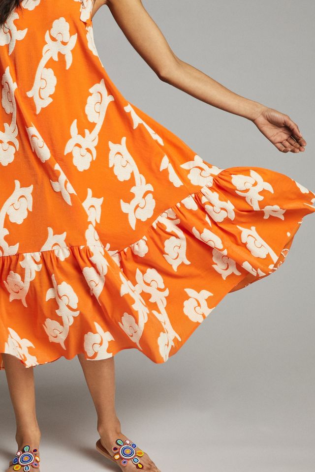 Phoebe Flounced Maxi Dress #2