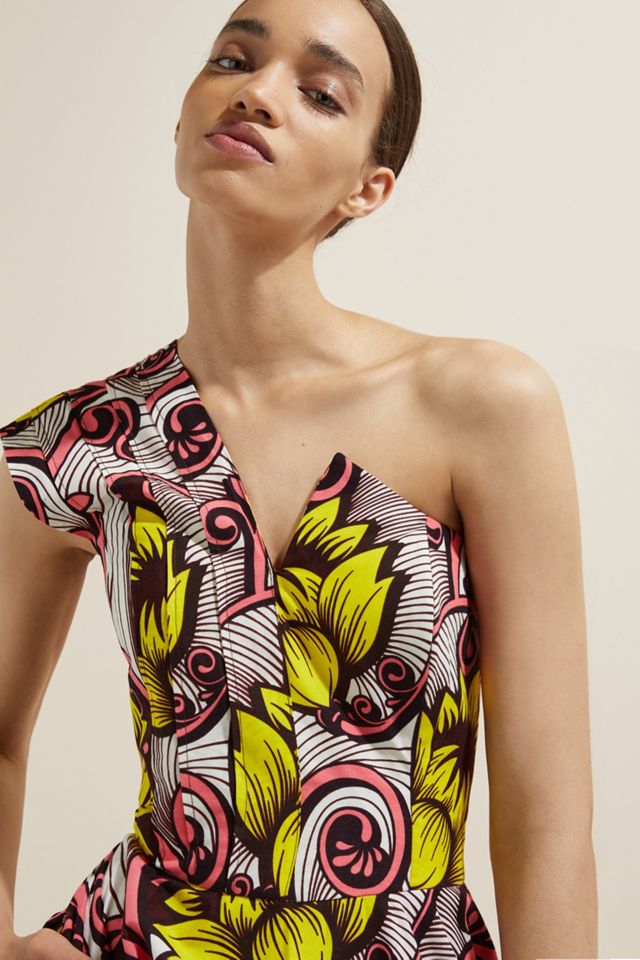 SIKA One-Shoulder Maxi Dress #1