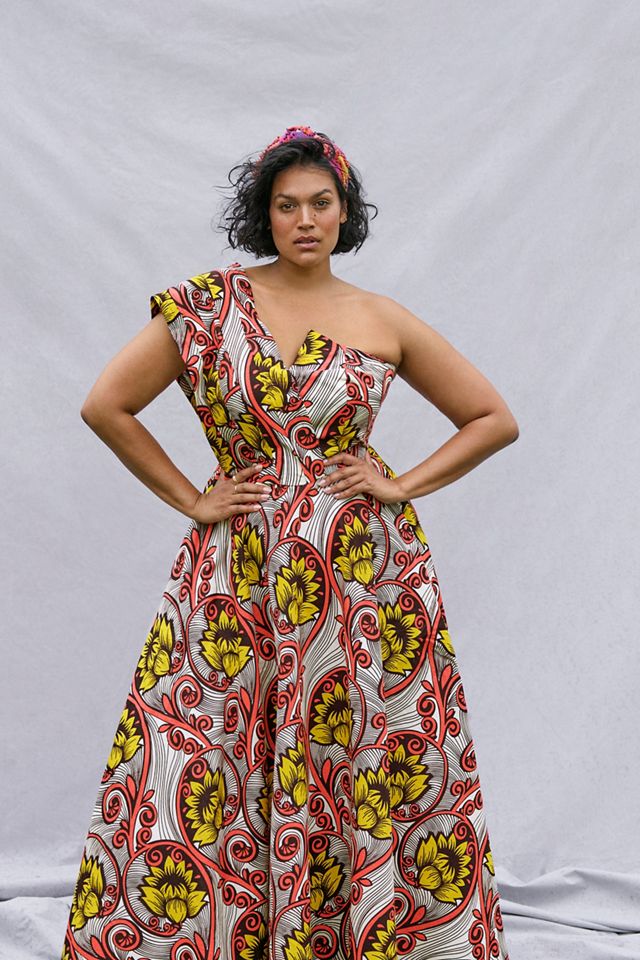SIKA One-Shoulder Maxi Dress #4