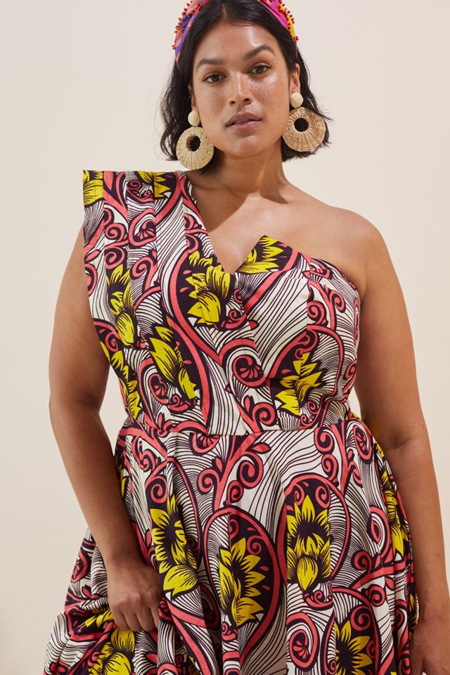 SIKA One-Shoulder Maxi Dress #7