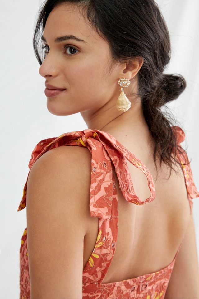 Amber Eyelet Midi Dress #2
