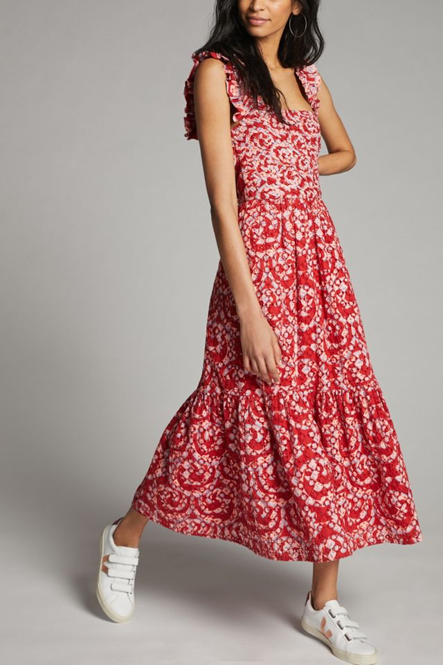 Amal Embroidered Midi Dress #2