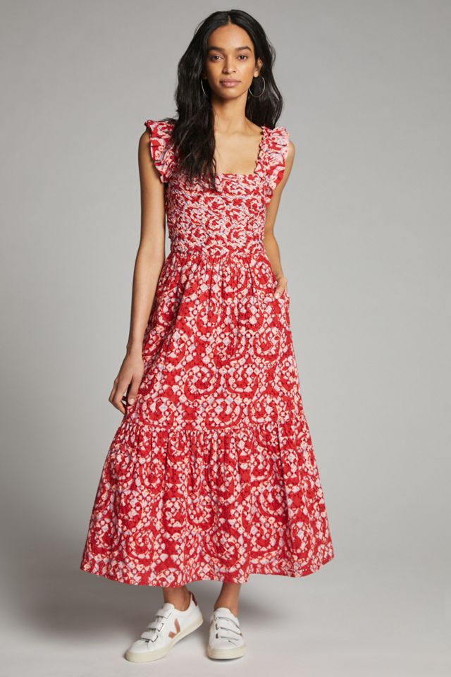 Amal Embroidered Midi Dress #4