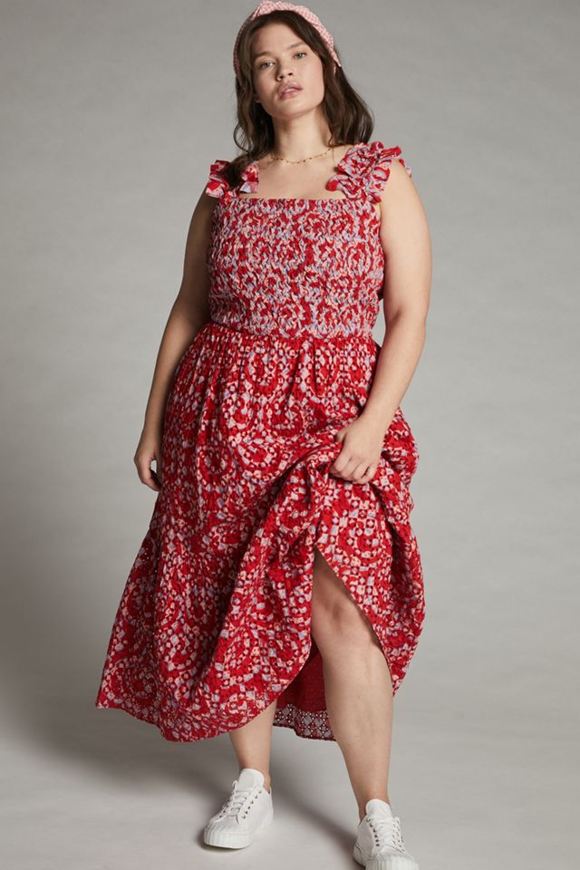Amal Embroidered Midi Dress #5