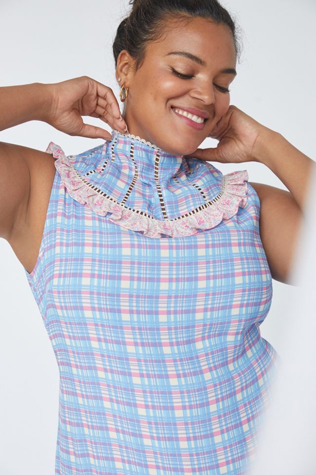 Plenty by Tracy Reese Plaid Mini Dress #5