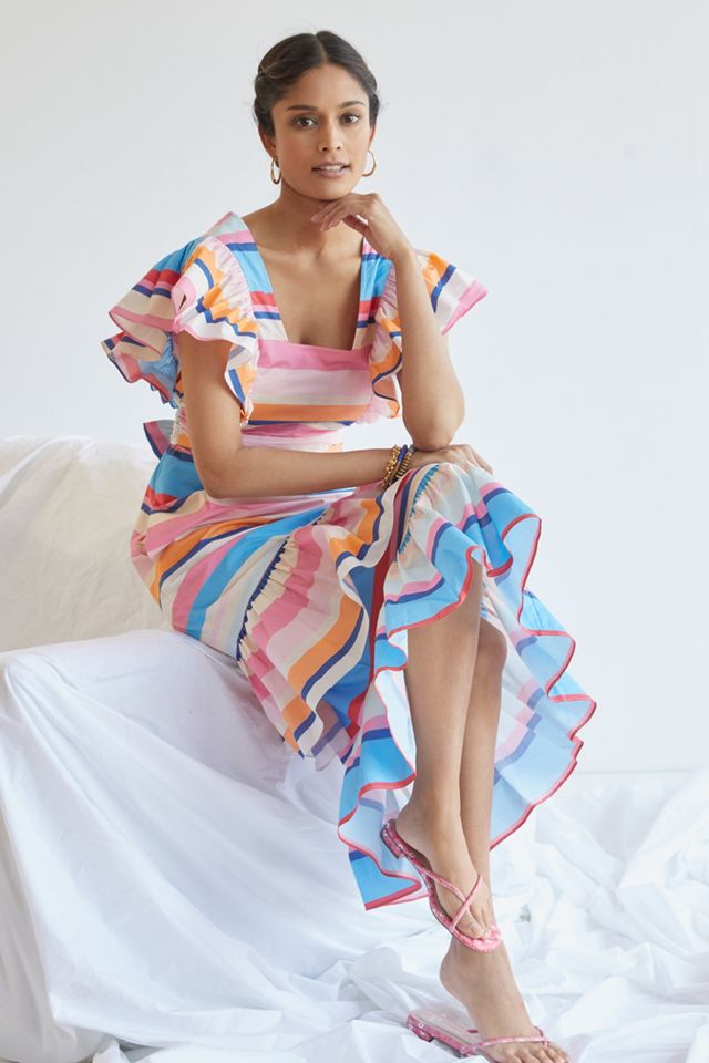 Plenty by Tracy Reese Ruffled Maxi Dress #2