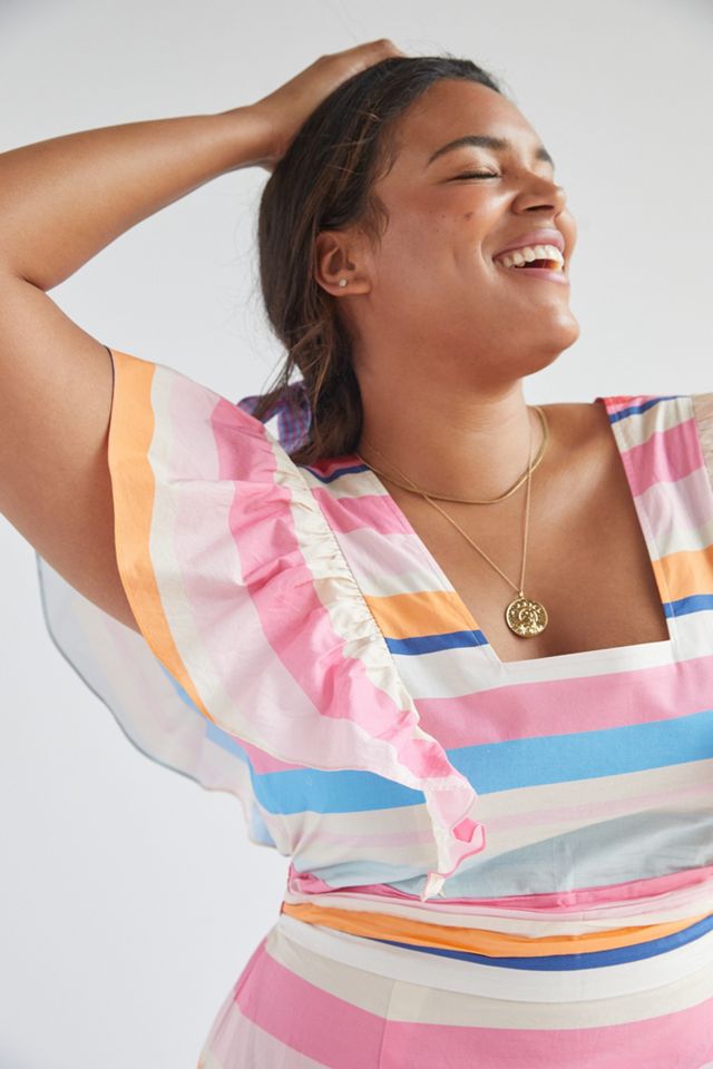 Plenty by Tracy Reese Ruffled Maxi Dress #6