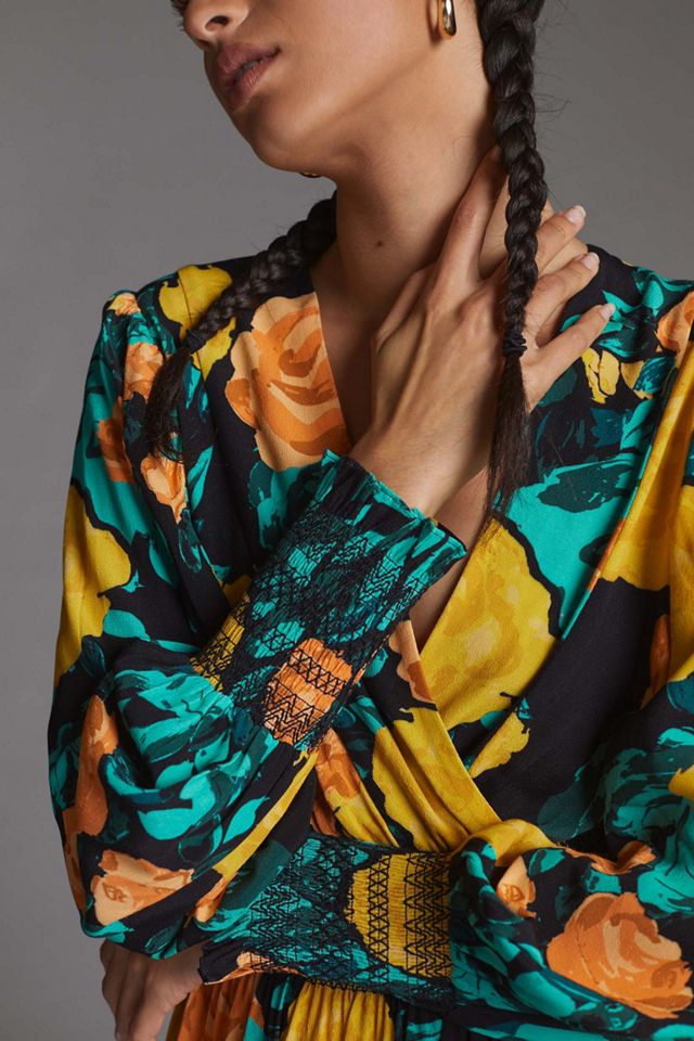 Plenty by Tracy Reese Floral Midi Dress #1