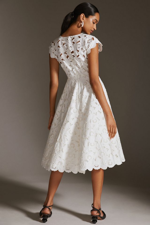 sachin and babi light blue dress Hope For Flowers Cap-Sleeve Midi Dress