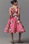 Hope for Flowers by Tracy Reese Sleeveless Plunge-Neck Midi Dress
