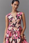 Hope for Flowers by Tracy Reese Sleeveless Plunge-Neck Midi Dress