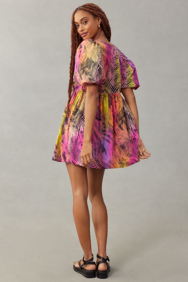 Plenty by Tracy Reese Puff-Sleeve Babydoll Dress #1