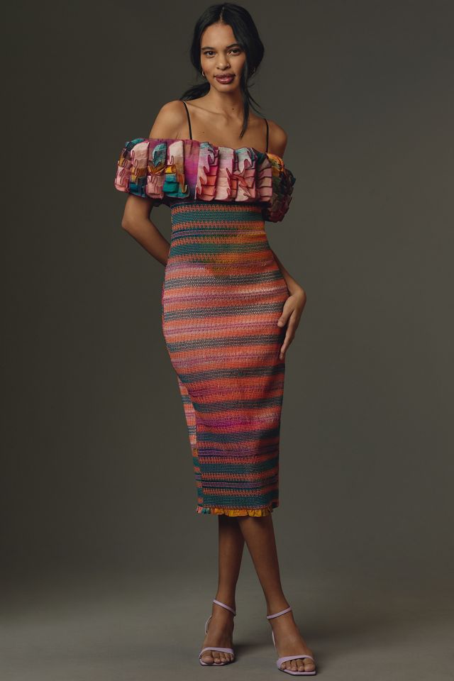 Hope for Flowers by Tracy Reese Off-The-Shoulder Ruffle