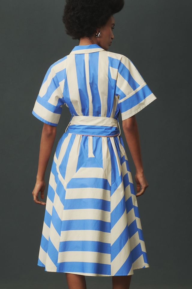 Plenty by Tracy Reese Short-Sleeve Tie-Waist Midi Dress #1