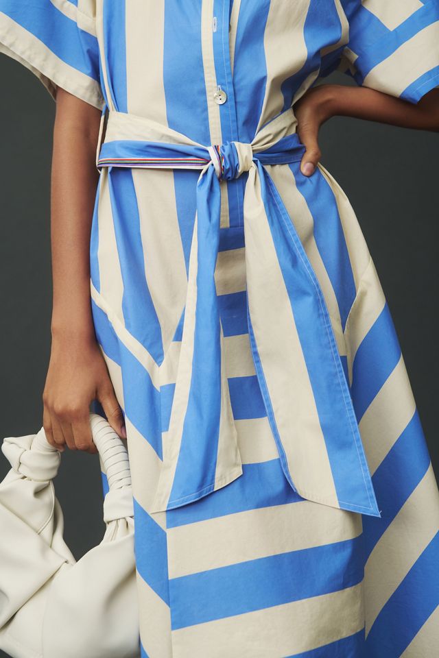 Plenty by Tracy Reese Short-Sleeve Tie-Waist Midi Dress #2
