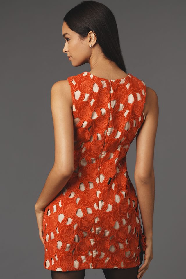 Hope for Flowers by Tracy Reese Sleeveless Cutwork Shift Mini Dress #2