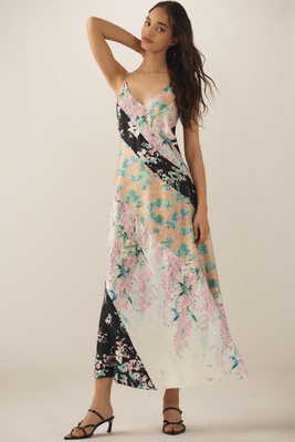 Shop Hope For Flowers By Tracy Reese Printed Slip Dress In Multicolor