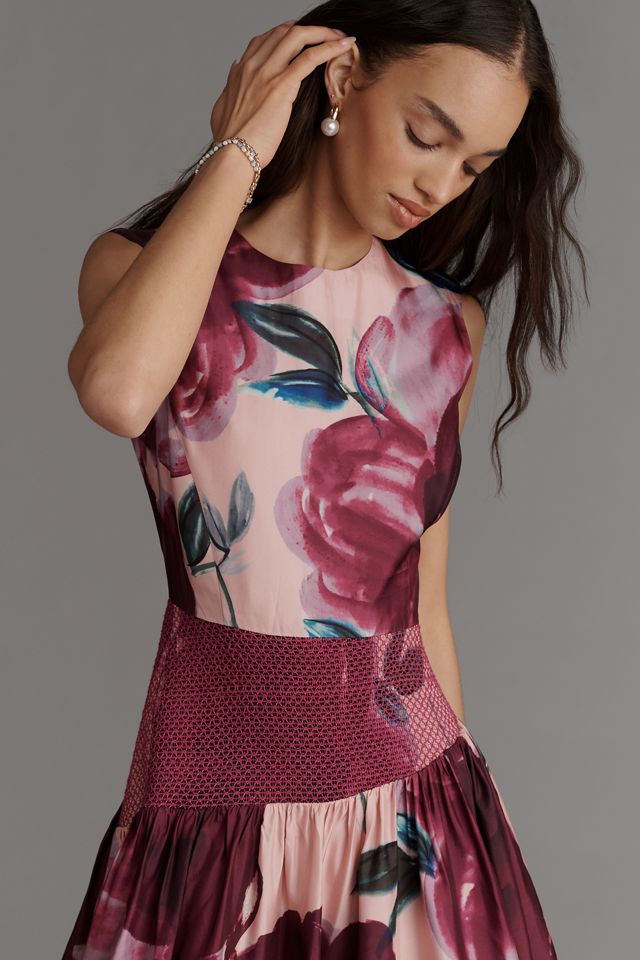 Hope For Flowers by Tracy Reese Floral Fit & Flare Dress #3