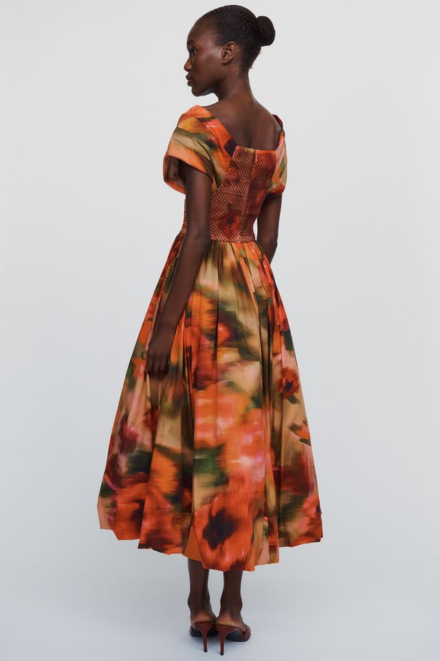Hope for Flowers by Tracy Reese Pleated Midi Dress #3