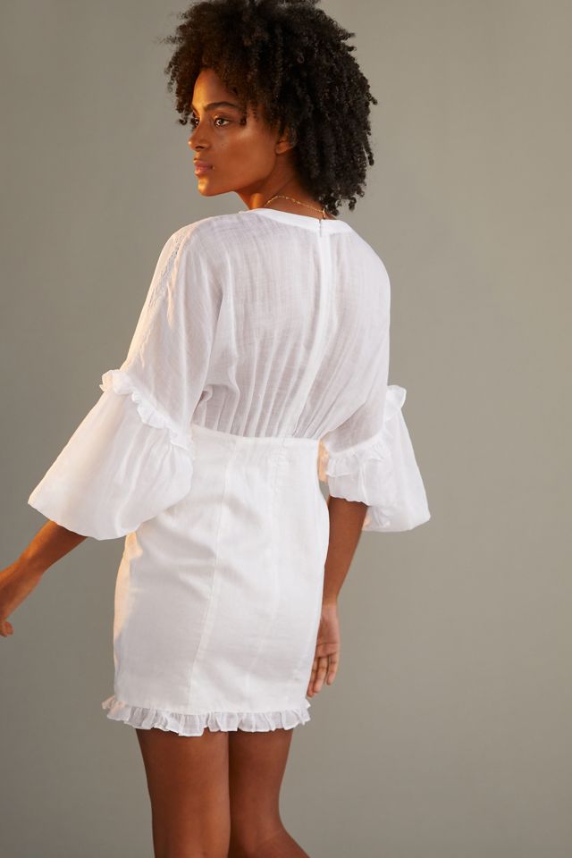 Joslin Linen Mini Dress #1