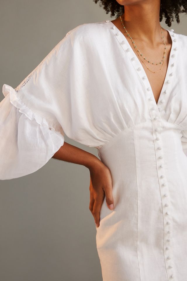 Joslin Linen Mini Dress #2