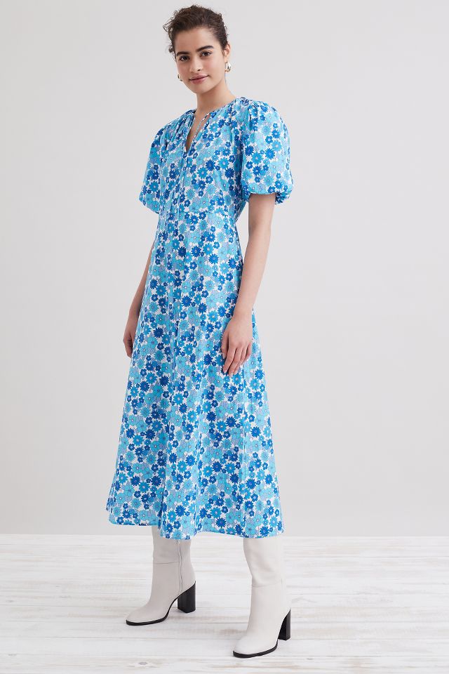 Fiona midi dress anthropologie hot sale