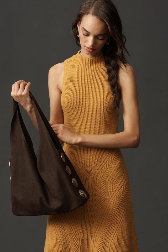 By Anthropologie Mock-Neck Knit Midi Dress #3