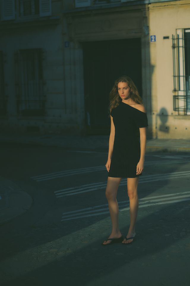 By Anthropologie Ribbed Knit Mini Dress #2