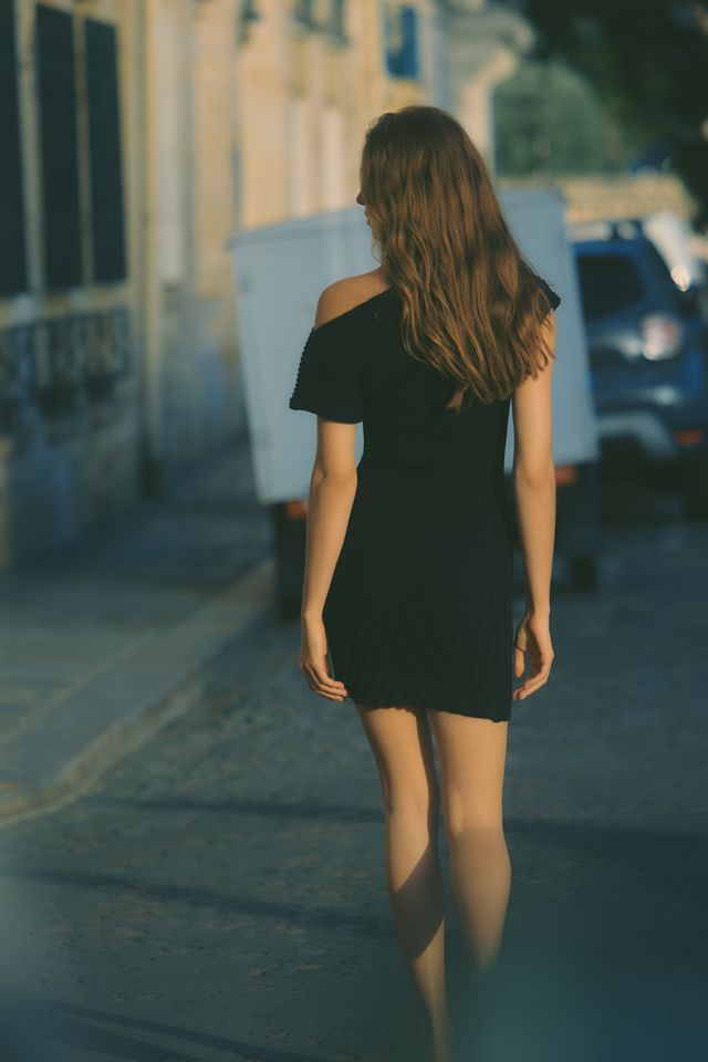 By Anthropologie Ribbed Knit Mini Dress #3