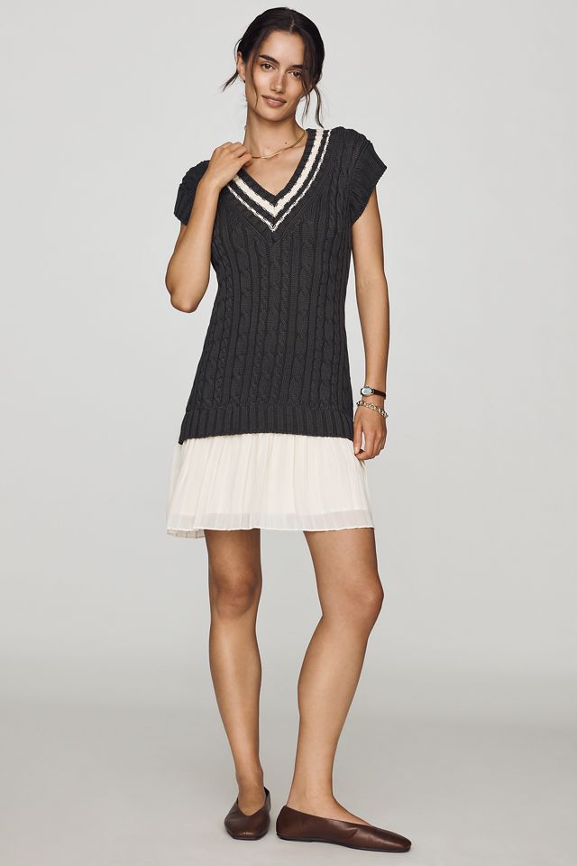 Maeve Twofer Sweater Mini Dress #2