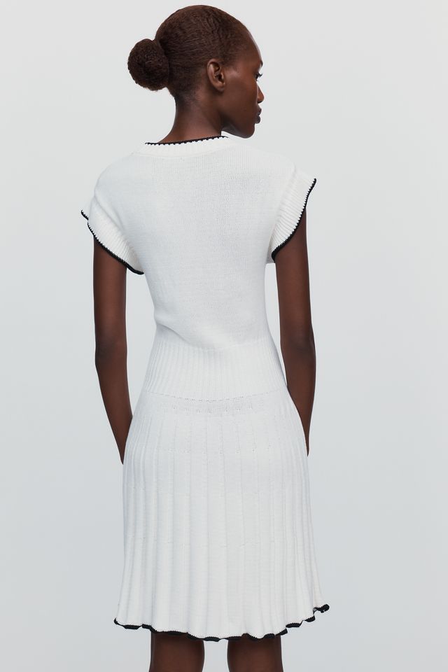 Mini Abito in Maglia Plissettata By Anthropologie #2