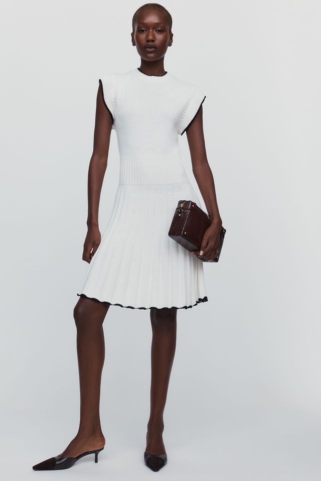 Mini Abito in Maglia Plissettata By Anthropologie #3