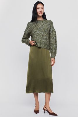 By Anthropologie Marled Twofer Jumper + Dress Set