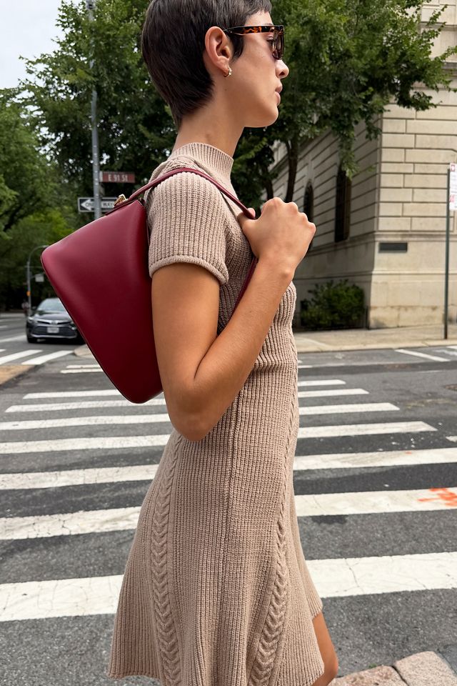 By Anthropologie Cable Knit Sweater Mini Dress #7