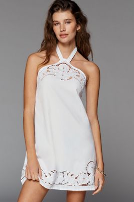 White Halter Dresses | Anthropologie