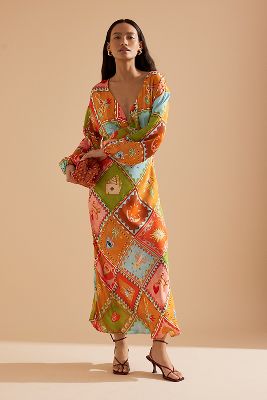 Child Emma Midi Dress taille: Uk 6 chez Anthropologie - Never Fully Dressed - Modalova