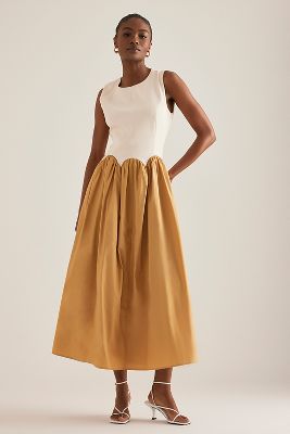 Robe Midi Monika taille: Uk 10 chez Anthropologie - Never Fully Dressed - Modalova