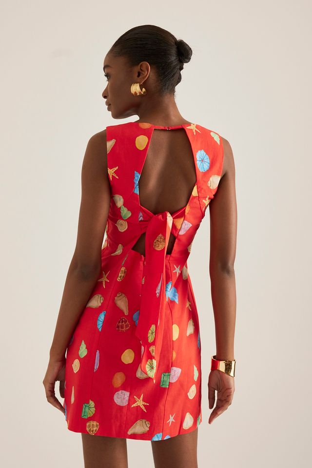 Never Fully Dressed Vestido Mini Estampado Ioana #3